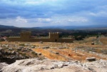 Reconstructed wall towers in Hattusha